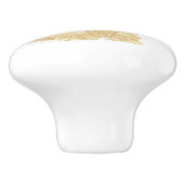 Wheaten Scottish Terrier Angel Keramikknauf (Seitenansicht)