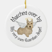 Wheaten Scottish Terrier Angel Ornament (Hinten)