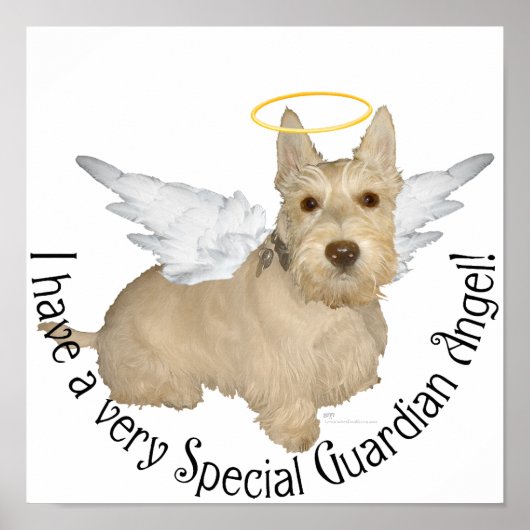 Wheaten Scottish Terrier Angels Poster (Vorne)
