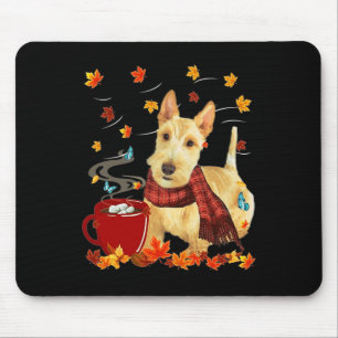 Wheaten Scottish Terrier - Fall - Schokolade - Hot Mousepad