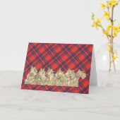 Wheaten Scottish Terrier Greeting Card Karte (Gelbe Blume)