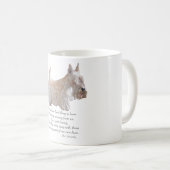 Wheaten Scottish Terrier Rainbow Bridge Kaffeetasse (VorderseiteRechts)