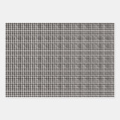 WHEATEN Terrier Black Toile & Gingham Geschenkblät Geschenkpapier Set (Vorderseite 2)