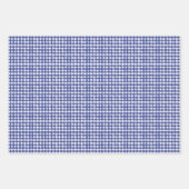 WHEATEN Terrier Blue Toile Geschenkpapier Set (Vorderseite 2)