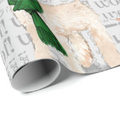 Wheaten Terrier Christmas für Hund Lover Geschenkpapier (Rolleneckpunkt)