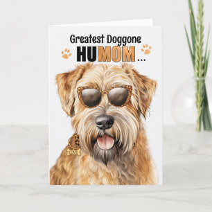 Wheaten Terrier Dog Bester HuMOM-Muttertag Feiertagskarte