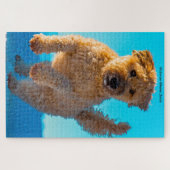 Wheaten Terrier Dog Jigsaws. Jigsaw Puzzle (Horizontal)