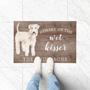 Wheaten Terrier Dog Personalisiert Dog Mat Fußmatte