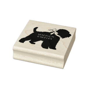 Wheaten Terrier Doppy Puppy Gummistempel