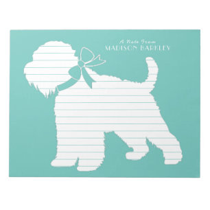 Wheaten Terrier Doppy Puppy Notizblock