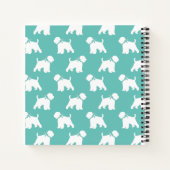 Wheaten Terrier Doppy Puppy Notizblock (Rückseite)