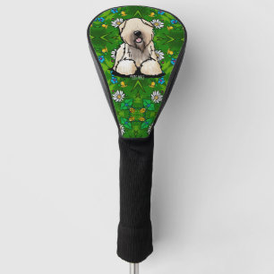 Wheaten Terrier Golf Headcover