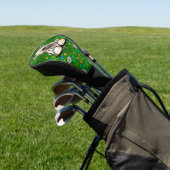 Wheaten Terrier Golf Headcover (In SItu)