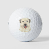 Wheaten Terrier Golfball (Vorderseite)