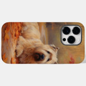 Wheaten Terrier im Herbst Leaves Inspiriert Case-Mate iPhone Hülle (Rückseite (Horizontal))