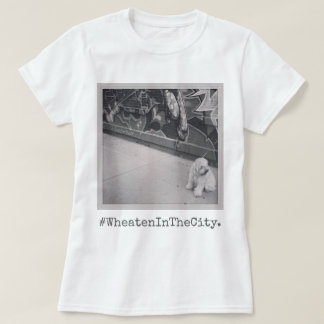 Wheaten Terrier in der Stadt T-Shirt