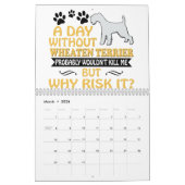 Wheaten Terrier-Kalender 2019 2020 Geschenke für Kalender (Mär 2026)
