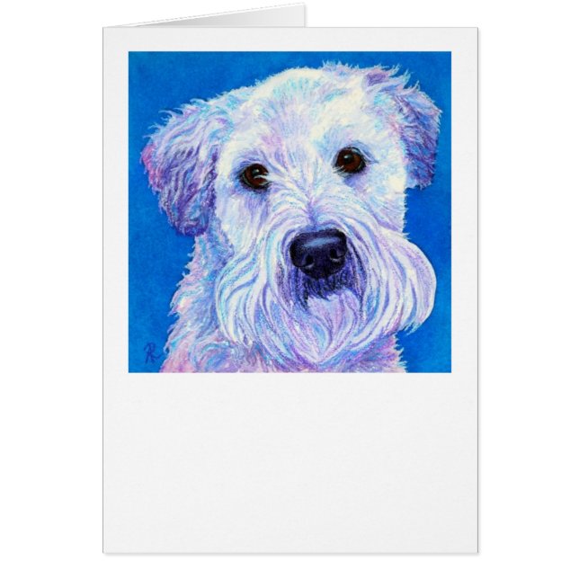 Wheaten Terrier Karte "Baileys" - (Vorne)