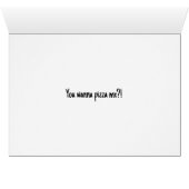 Wheaten Terrier Koch Card (Innenansicht Horizontal (Unten))