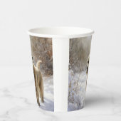 Wheaten Terrier Let It Snow Weihnachten Pappbecher (Rechts)