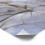 Wheaten Terrier Let It Snow Weihnachten Poster (Ecke)