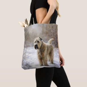 Wheaten Terrier Let It Snow Weihnachten Tasche