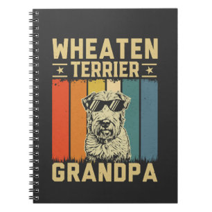Wheaten-Terrier-Opa Notizblock