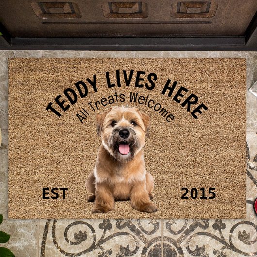 Wheaten Terrier Personalisiert Dog Lover Doormat Fußmatte