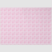 WHEATEN Terrier Pink Toile Seidenpapier (Vorderseite)