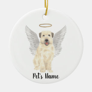 Wheaten Terrier Sympathie-Gedenkstätte  Keramik Ornament