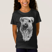 Wheaten Terrier T - Shirt Terrier Dog Art Shirts (Vorderseite)