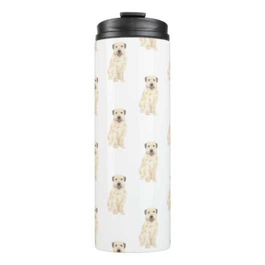 Wheaten Terrier Thermal Tumbler Thermosbecher (Vorderseite)