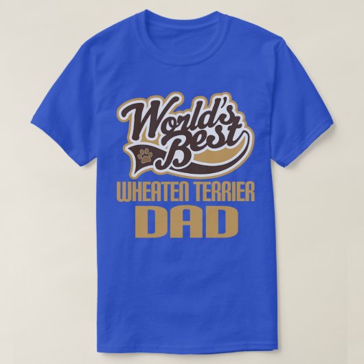 Wheaten Terrier Vater T-Shirt (Design vorne)