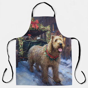 Wheaten Terrier Weihnachtssaison Schürze