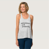 Wheatens und Wochenenden Tank Top (Vorderseite Vollansicht)
