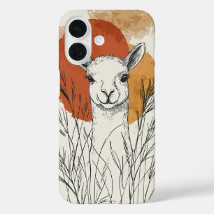 Wheatfield Deer Phone Case - Nature Style