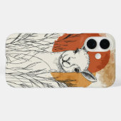 Wheatfield Deer Phone Case - Nature Style (Rückseite (Horizontal))