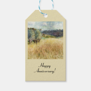 Wheatfield von Auguste Renoir Geschenkanhänger