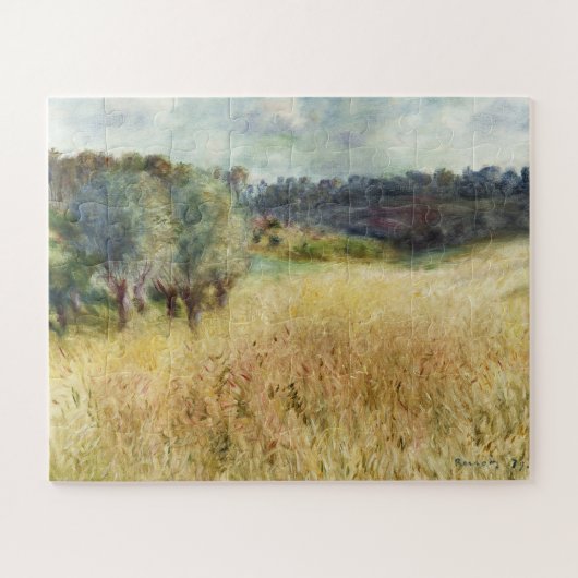 Wheatfield von Auguste Renoir Puzzle (Horizontal)