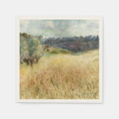 Wheatfield von Auguste Renoir Serviette (Vorderseite)