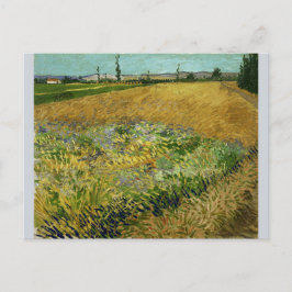 Wheatfield von Vincent Van Gogh Postkarte