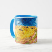 Wheatfield with Crows (1890) Vincent Van Gogh Art Tasse (Vorderseite Links)
