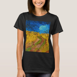 Wheatfield with Crows, 1890 von Vincent van Gogh T-Shirt