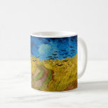 Wheatfield with Crows by Vincent van Gogh (1890) Kaffeetasse<br><div class="desc">Wheatfield with Crows ist ein Gemälde von Vincent van Gogh vom Juli 1890.</div>