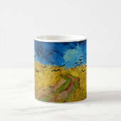 Wheatfield with Crows by Vincent van Gogh (1890) Kaffeetasse (Mittel)