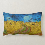 Wheatfield with Crows by Vincent van Gogh (1890) Lendenkissen<br><div class="desc">Wheatfield with Crows ist ein Gemälde von Vincent van Gogh vom Juli 1890.</div>