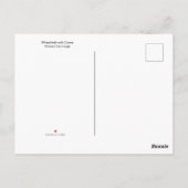 Wheatfield with Crows by Vincent Van Gogh Postcard Postkarte (Rückseite)