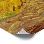 Wheatfield with Crows by Vincent van Gogh Poster (Ecke)