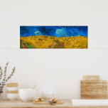 Wheatfield with Crows by Vincent van Gogh Poster<br><div class="desc">Vincent van Gogh - Wheatfield mit Crows,  1890. Vincent Willem van Gogh (1853-1890) war ein niederländischer postimpressionistischer Maler,  der posthum zu einer der berühmtesten und einflussreichsten Persönlichkeiten in der Kunstgeschichte des Westerns wurde.</div>