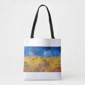 Wheatfield with Crows by Vincent van Gogh Tasche (Vorderseite)